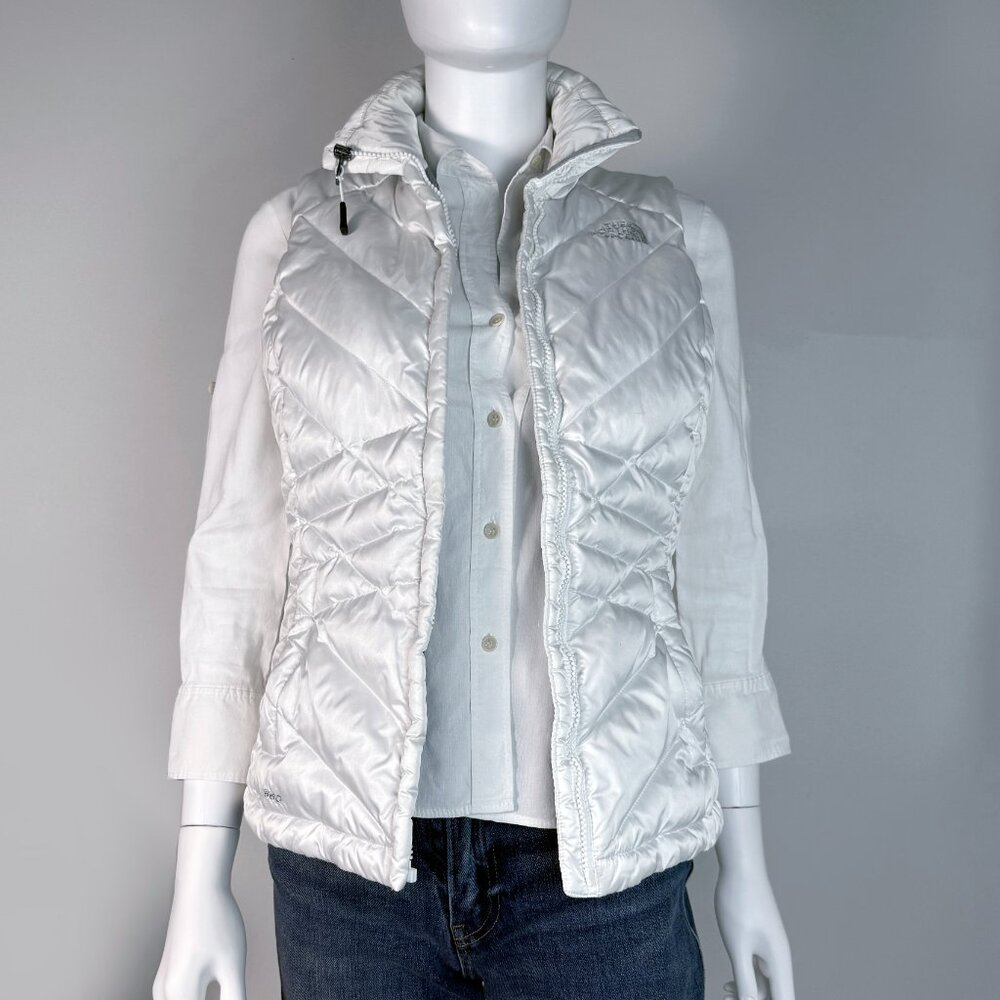 The North Face 550 Down Zip Jacket Puffer Vest